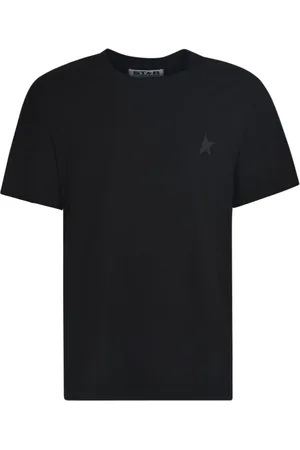 Golden Goose Koszulki, Mężczyzna, Czarny, M, Bawełna, Czarny T-shirt
