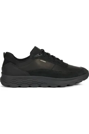 Geox Buty, Mężczyzna, Czarny, 42 EU, Bawełna, Sneakersy Spherica