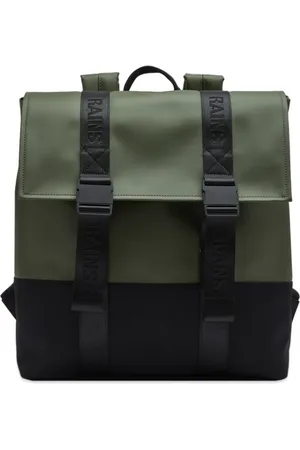 Rains Torebki, unisex, Zielony, ONE SIZE, Poliester, Plecak Trail MSN