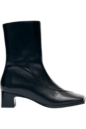 ALOHAS Buty, Kobieta, Czarny, 35 EU, Skóra, Botki skórzane Chantal