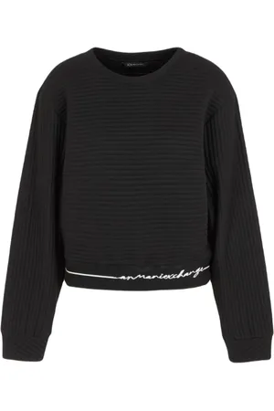 Armani Exchange Bluzy, Kobieta, Czarny, S, Bluza
