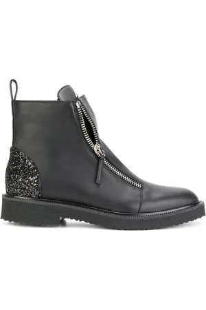 Giuseppe Zanotti Buty, Kobieta, Czarny, 39 EU, Skóra, Tronchetto Botki