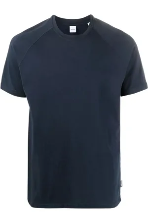 Aspesi Koszulki, Mężczyzna, Niebieski, L, Bawełna, Basic T-Shirt