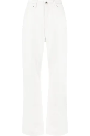 Axel Arigato Jeansy, Kobieta, Biały, W26, Bawełna, Sly Mid-Rise Jeansy