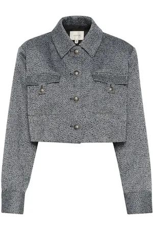 Gestuz Kurtki, Kobieta, Niebieski, S, Wełna, Belmagz Blazer