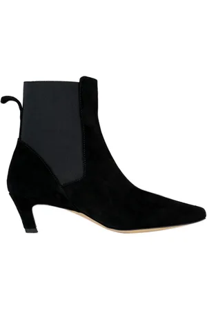 Bibi Lou Buty, Kobieta, Czarny, 36 EU, Skóra, Botki z elastycznymi wstawkami