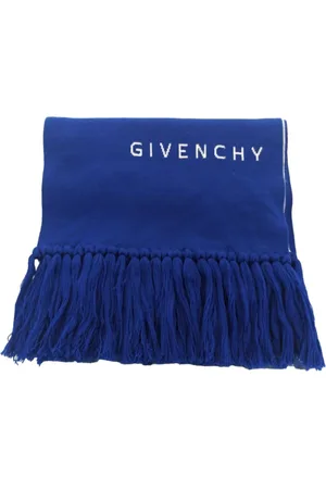 Givenchy Akcesoria, Kobieta, Niebieski, ONE SIZE, Wełna, Modny szal na każdą okazję