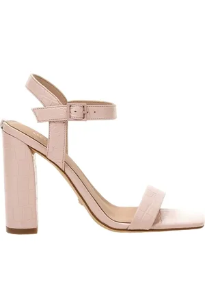 Guess Buty, Kobieta, Różowy, 37 EU, Sandały na wysokim obcasie