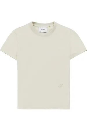 Axel Arigato Koszulki, Kobieta, Beżowy, M, Signature Slim T-Shirt
