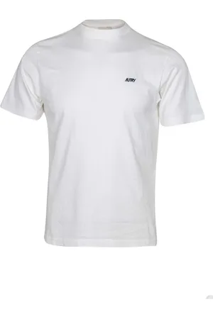 Autry Koszulki, Kobieta, Biały, S, Bawełna, Biały T-shirt z Krótkim Rękawem z Bawełny