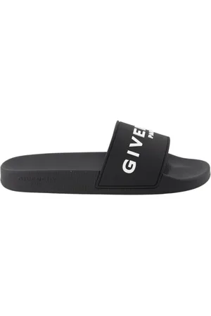 Givenchy Buty, Mężczyzna, Czarny, 40 EU, Klapki z Logo