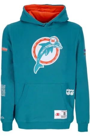 Mitchell & Ness Bluzy, Mężczyzna, Niebieski, S, NFL Team Origins Fleece Hoodie