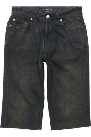Balenciaga Szorty, Mężczyzna, brązowy, M, Bawełna, Slim Shorts