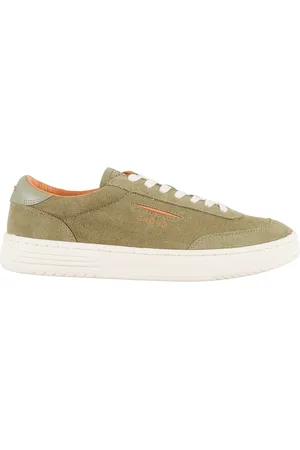 Ghoud Buty, Mężczyzna, Zielony, 43 EU, Zamsz, Zamszowe Sneakersy Skórzane