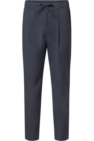 HERNO Spodnie, Mężczyzna, Niebieski, XL, Wszechstronne i eleganckie długie spodnie