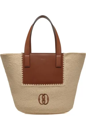 Bally Torebki, Kobieta, Beżowy, ONE SIZE, Bawełna, Torebka Tote