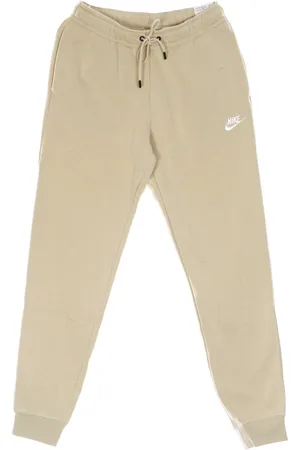 Nike Spodnie, Kobieta, Beżowy, L, Bawełna, Essentialne dresowe spodnie z polaru
