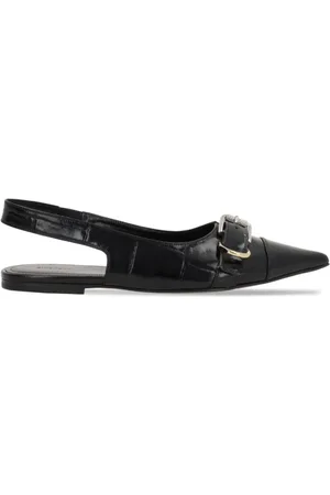 Givenchy Buty, Kobieta, Czarny, 36 EU, Skóra, Voyou Slingback Baleriny