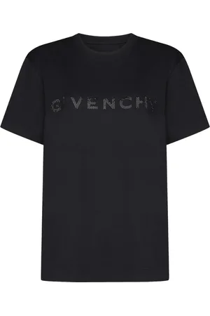 Givenchy Koszulki, Kobieta, Czarny, S, Bawełna, T-shirt z logo