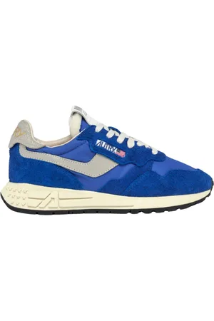 Autry Buty, Mężczyzna, Niebieski, 44 EU, Nylon, Reelwind Low Top Sneakers