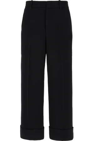 Gucci Spodnie, Kobieta, Czarny, S, Spodnie Culotte