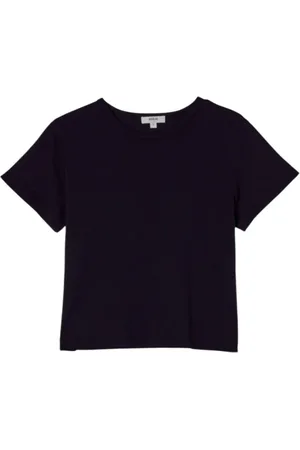 AGOLDE Koszulki, Kobieta, Czarny, S, Bawełna, Czarny T-shirt i Polo Adine