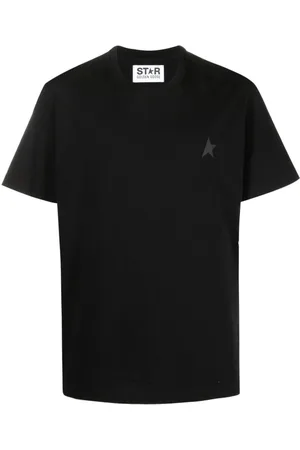 Golden Goose Koszulki, Mężczyzna, Czarny, S, Bawełna, Zestaw Czarny T-Shirt i Koszulka Polo
