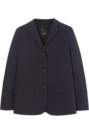 Aspesi Kurtki, Kobieta, Niebieski, S, Nylon, Vincent Blazer Jacket
