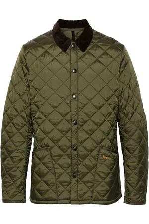 Barbour Kurtki, Mężczyzna, Zielony, M, Heritage Liddesdale Quilted Jacket