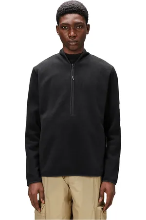 Rains Bluzy, Mężczyzna, Czarny, XL, Poliester, Polar Fleece Hoodie