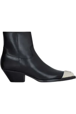 Givenchy Buty, Kobieta, Czarny, 36 EU, Skóra, Kowbojki Western Ankle Botki