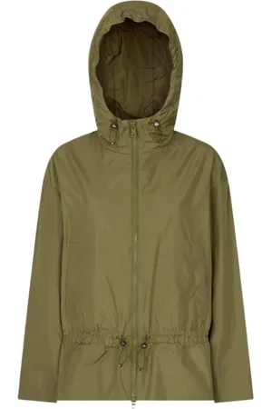 Geox Kurtki, Kobieta, Zielony, L, Poliester, Stylowa kurtka parka