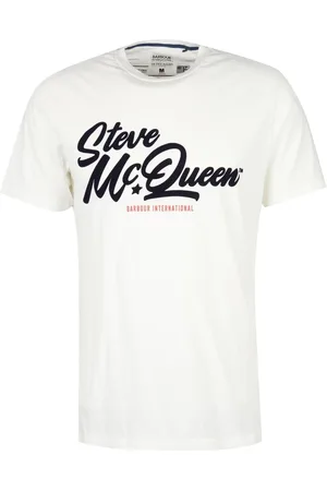 Barbour Koszulki, Mężczyzna, Biały, L, Bawełna, Murrey Graphic T-Shirt