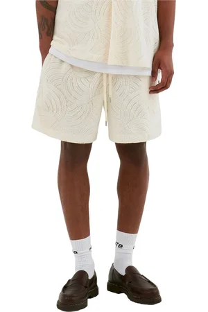 Arte Antwerp Szorty, Mężczyzna, Beżowy, L, Bawełna, Stan Croche Casual Shorts
