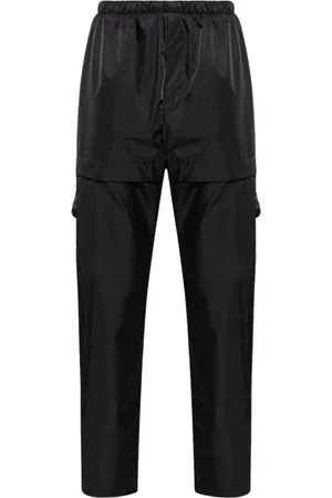 Givenchy Spodnie, Mężczyzna, Czarny, L, Poliester, Spodnie Cargo