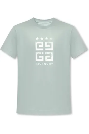 Givenchy Koszulki, Mężczyzna, Niebieski, S, Bawełna, T-shirt z okrągłym dekoltem