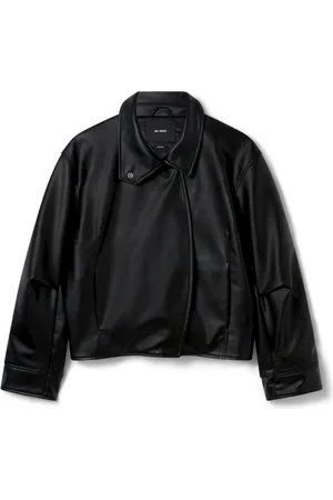 Axel Arigato Kurtki, Kobieta, Czarny, M, Skóra, Roda Faux Leather Jacket