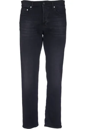 haikure Jeansy, Mężczyzna, Czarny, W32, Bawełna, Czarne jeansy Slim Fit Tokyo City