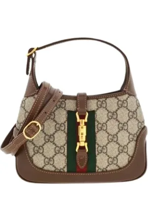 Gucci Torebki, Kobieta, brązowy, ONE SIZE, Jackie 1961 GG Supreme Mini Bag