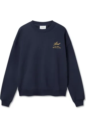 Axel Arigato Bluzy, Mężczyzna, Niebieski, L, Bawełna, Atelier Sweatshirt