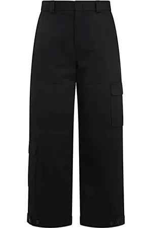 Gucci Spodnie, Mężczyzna, Czarny, L, Wełna, Stylowe spodnie