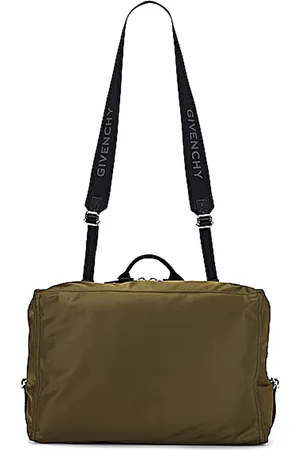 Givenchy Torebki, Mężczyzna, Zielony, ONE SIZE, Skóra, Stylowa skórzana torba na ramię