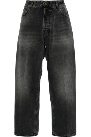 haikure Jeansy, Kobieta, Czarny, W23, Bawełna, Jeansyy Straight