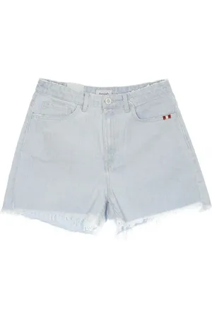 AMISH Szorty, Kobieta, Niebieski, W26, Denim, Denim Shorts