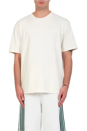 Autry Koszulki, Mężczyzna, Beżowy, S, Bawełna, Tonal Logo Tee