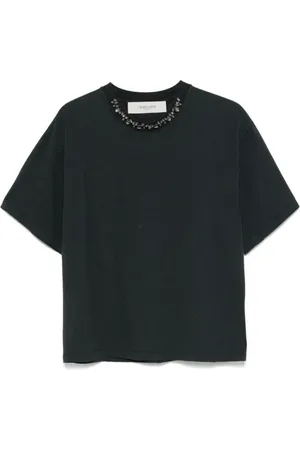 Golden Goose Koszulki, Kobieta, Czarny, M, Bawełna, Stylowe T-shirty i Polo