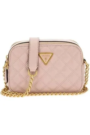 Guess Torebki, Kobieta, Różowy, ONE SIZE, Torebka Giully na ramię, pikowana