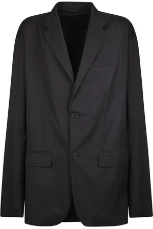 Balenciaga Kurtki, Mężczyzna, Czarny, S, Bawełna, Żakiet Krawiecki