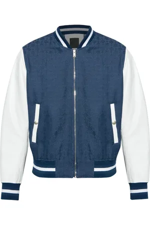 Givenchy Kurtki, Mężczyzna, Niebieski, XL, Bawełna, Niebieska Parka