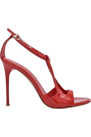 SERGIO LEVANTESI Buty, Kobieta, Czerwony, 39 EU, Czerwone Ryana Obcasy Sandały